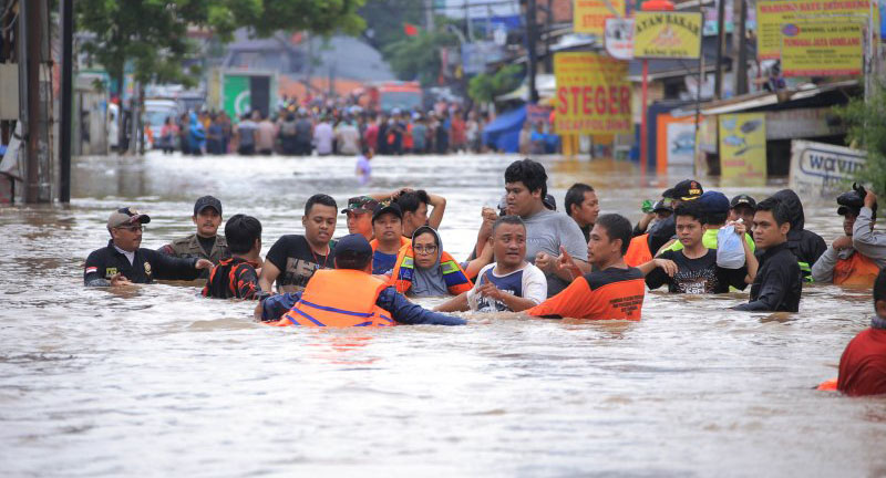 Titik Banjir di Kota Bekasi