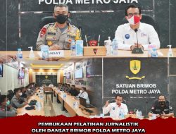 Satbrimob Polda Metro Jaya Gandeng SMSI Gelar Pelatihan Jurnalistik