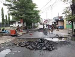 Jalan Raya Jatimulya – Pengasinan di Tutup Sementara, Pengguna Jalan Cari Jalan Alternatif