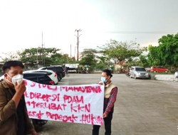 PDAM TB di Demo Mahasiswa Terkait LKPJ Pengadaan Water Air