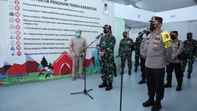 Panglima TNI : TNI-Polri Bantu Siapkan Fasilitas Isoman dan Isoter di Setiap Wilayah