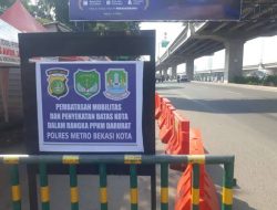 Pemberitahuan Warga Kota Bekasi!!, PPKM Darurat akan Digelar dengan Operasi Yustisi