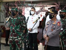 Panglima TNI Tinjau Fasilitas Isoter Pasien OTG Covid-19 di Medan