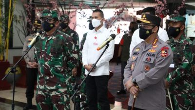 Panglima TNI Tinjau Fasilitas Isoter Pasien OTG Covid-19 di Medan