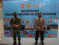 Cek Kesiapan Akhir, Panglima TNI Didampingi Pangdam XVII/Cenderawasih Tinjau Pengamanan PON XX