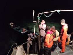Personel SPPKL Tual Berhasil Temukan Longboat di Perairan Pulau Dua