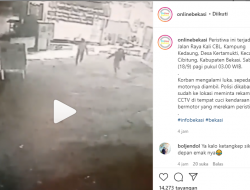 Viral Video Begal Sadis di Jalan Raya Kali CBL