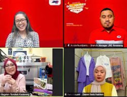 Beragam Program, JNE Kota Karawang Ngajak Online Aborasi Bisnis Bersama UMKM