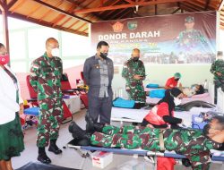 Jelang HUT TNI Ke-76, Kodam XVII/Cenderawasih Gelar Donor Darah