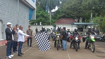 Ketum PWI Pusat Lepas Para Rider JKW Menjelajah 34 Provinsi