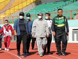Sambil Olahraga, Akhmad Marjuki Silaturahmi Bersama Pimpinan SKPD dan Para Camat