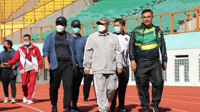 Sambil Olahraga, Akhmad Marjuki Silaturahmi Bersama Pimpinan SKPD dan Para Camat