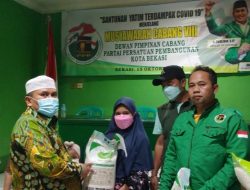 Menjelang Muscab DPC PPP Kota Bekasi Berikan Santunan Anak Yatim Terdampak Covid-19