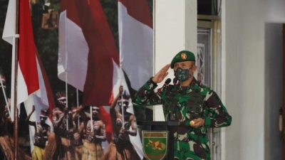 Pangdam XVII/Cenderawasih Pimpin Upacara Sertijab dan Tradisi Korps Pejabat Kodam