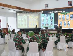 Kodam XVII/Cenderawasih Terima Sosialisasi Doktrin TNI AD Kartika Eka Paksi