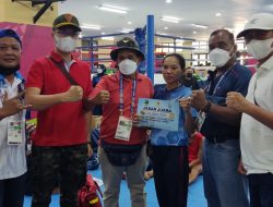 Atlet Muaythai Putri KONI Kota Bekasi Sabet Mendali Emas yang ke Dua