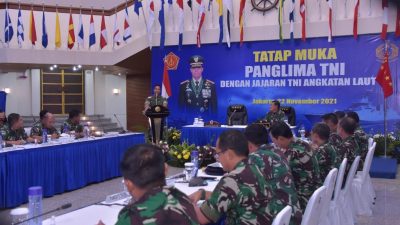 Panglima TNI Kunjungi Mabes TNI AL Dan Mabes TNI AU
