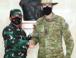 Panglima TNI Terima Kunjungan Kehormatan Panglima Angkatan Bersenjata Australia