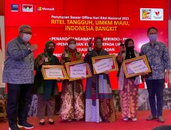 Beberapa UKM Binaan Kota Bekasi, Raih Apresiasi di Event Hari Ritel Nasional 2021