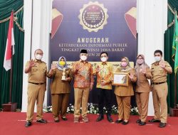 PPID DPM-PTSP Kota Bekasi Raih Anugerah Keterbukaan Informasi Publik se- Jawa Barat