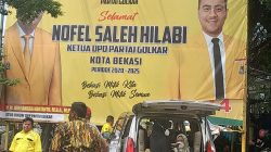 Banner Ketua Golkar Kota Bekasi Diganti, Ratusan Kader “Serbu” Lokasi