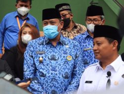 Plt Wali Kota Bekasi Dampingi Wagub Jabar Tinjau Proses Pembelajaran Tatap Muka