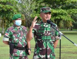 Brigjen TNI Bangun Nawoko Ucapkan Terima Kasih dan Apresiasi Kepada Prajurit Korem 174 Merauke Atas Kinerja di Tahun 2021