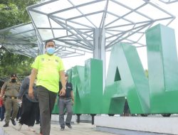 Plt Wali Kota Bekasi Monitoring Kesiapan Peresmian Alun Alun Kota Bekasi dan Gedung Creative Center