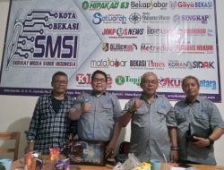 SMSI Kota Bekasi Rapat Perdana Langsung Launching Website smsikotabekasi.com