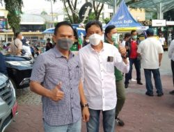 “Ngabuburit Sambil Bayar Pajak”, P3D Kota Bekasi Gelar Samsat Sore dan Bandros Ramadhan di Alun-alun