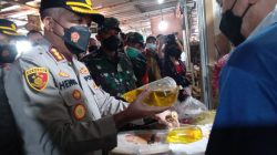 Pantau HET Migor, Kapolres Metro Bekasi Bersama Tiga Pilar Turun ke Pasar Bantargebang
