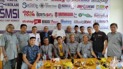Kunjungi Sekretariat SMSI Kota Bekasi, Tri Adhianto: Perlu Dibangun Pola Kemitraan