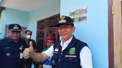 Pj Bupati Bekasi Tinjau Program Rutilahu dan SPAL di Kecamatan Cibitung