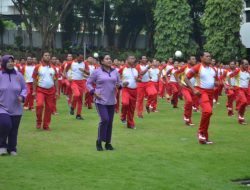Senam Kesegaran Jasmani, Panglima TNI Olahraga Bersama di Bais TNI