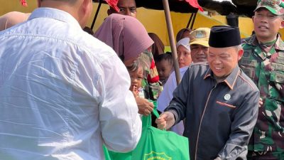 Ketua DPRD Kota Bekasi Hadiri Pembukaan TNI TMMD