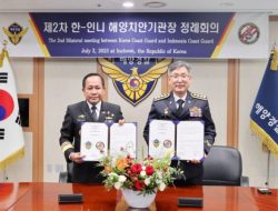 Bakamla RI-Korea Coast Guard Lakukan Pertemuan Bilateral Ke-2