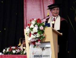 Binus University Upacara Pengukuhan Prof. Bactiar; “Strategi Pengukuran Produktivitas Sektor Publik”