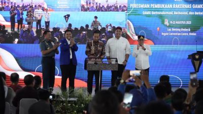 Panglima TNI dan Presiden RI Kunker ke Medan