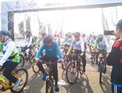 Ribuan Pesepeda Semarakan Fun Bike Hari Jadi Kabupaten Bekasi ke-73
