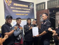 DPD Garda Pasundan Kota Bekasi Lantik DPC Mustikajaya