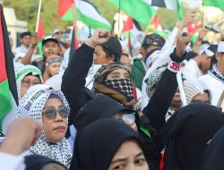 Aksi Bela Palestina, Dani Ramdan: Kita Dukung Palestina Merdeka dan Minta Akhiri Kekejaman Israel