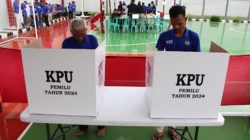 Empat TPS Pemilu Serentak Di Sediakan Lapas Kelas IIA Cikarang Bagi Warga Binaan