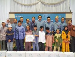 PLN Nusantara Power UP Muara Tawar Berbagi Kebahagiaan Bersama Yatim Piatu di Bulan Ramadhan 1445H