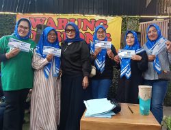 Hujan Deras Tak Surutkan Semangat PUAN Bekasi Utara Berarisan