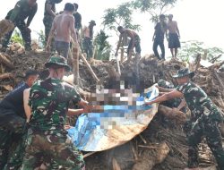 Satgas Gulben Kodam I/BB Berhasil Temukan dan Evakuasi Jenazah Korban Banjir di Tapanuli Selatan