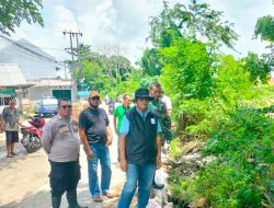 Kades Kedung Pengawas Tinjau Langsung Lokasi Longsor di Kampung Pangkalan