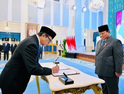 Wakil Panglima TNI Hadiri Pelantikan Hakim Mahkamah Konstitusi dan Wakil MenKeu di Istana Negara