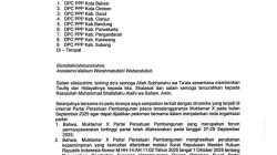 DPP PPP Batalkan Plt Ketua DPC Kota Bekasi, AMK : Jangan Ada Pembangkangan Kader